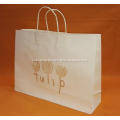 paper shopping bag with flower print